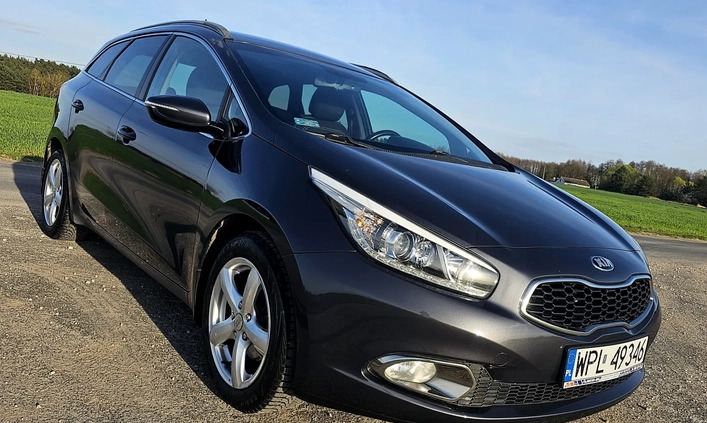 Kia Ceed cena 34900 przebieg: 280000, rok produkcji 2014 z Płock małe 379